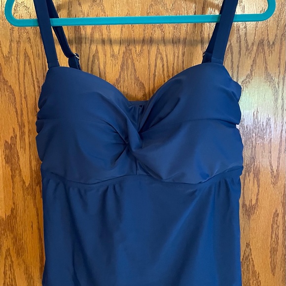 Catalina Other - Catalina Elegant Navy Blue Swimsuit Top 2x
